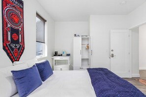 1 chambre, fer et planche Ă repasser, Wi-Fi, literie fournie