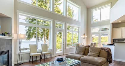 Panoramic Saratoga Passage Views | Elegant Whidbey Home by AvantStay