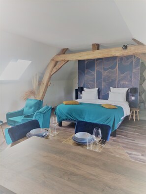 1 chambre, fer et planche Ă repasser, accĂšs Ă Internet, literie fournie