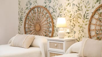 3 slaapkamers, een strijkplank/strijkijzer, gratis wifi