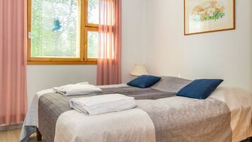 2 室のベッドルーム、WiFi