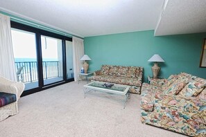 TV - Seaside Splendor Elegant 2BR Condo Resort Perks (Pawleys Island)