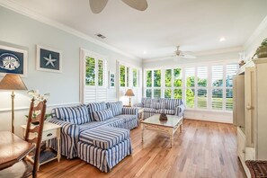 TV - Beautiful 2BR 2BA Lakeside Villa with Lake Views (Pawleys Island)