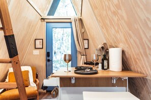 Interior - Tiny A-Frame | Sleeps 3 | Romantic |Hiking Nearby (Rockbridge)