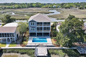 Exterior - Beautiful Marshview home with 7 Bedrooms (Pawleys Island)