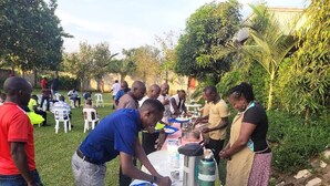BBQ/picnic area - Triple Tee Gardens & Accomodation (Kampala)