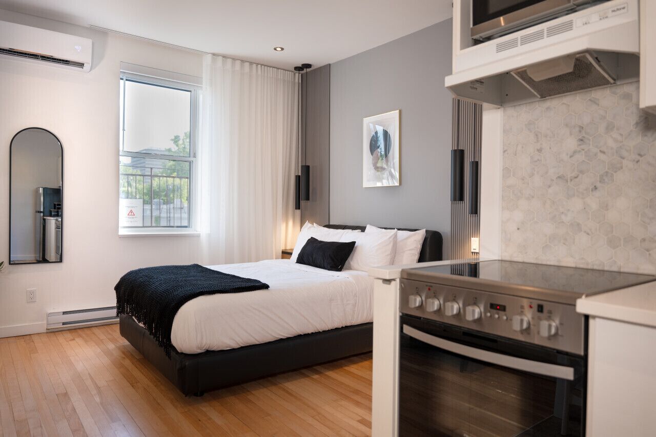 1 bedroom, iron/ironing board, travel crib, free WiFi