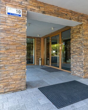 Entrada de la propiedad