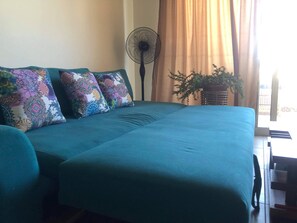 Apartment | 1 Schlafzimmer, Bügeleisen/Bügelbrett, kostenloses WLAN, Bettwäsche