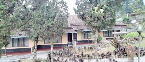 Voorkant van accommodatie