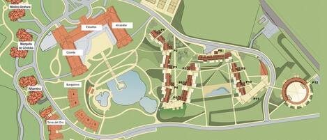 Plano del alojamiento