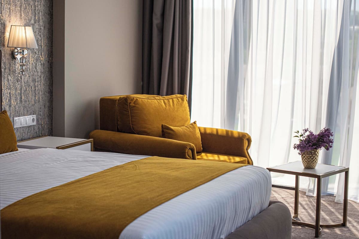 Literie de qualité supérieure, minibar, coffres-forts dans les chambres