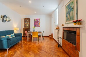 スマートテレビ、暖炉