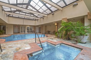 Indoor pool - Coast Time 2 Bedroom Condo at Croatan Surf Club (Kill Devil Hills)