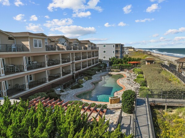 Indoor pool - Coast Time 2 Bedroom Condo at Croatan Surf Club (Kill Devil Hills)