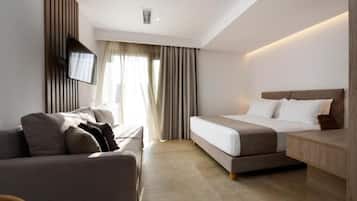 Studiosuite – junior | 1 soverom, sengetøy i egyptisk bomull og sengetøy av topp kvalitet