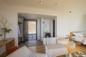 Dundyner, Select Comfort-senge, gratis minibar, pengeskab på værelset