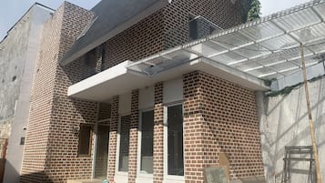 Fassade der Unterkunft
