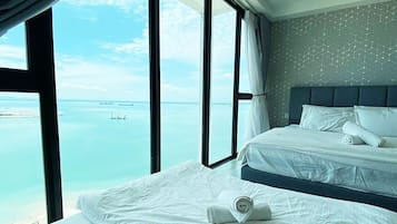 2 chambres, fer et planche à repasser, Wi-Fi, draps fournis