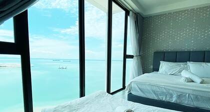 Sunrise Gurney Sea View Duplex 2BR 6-8 pax