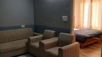 Premium-íbúð - 2 svefnherbergi | Stofa