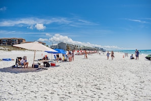 Tæt på stranden