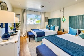 6 chambres, fer et planche à repasser, Wi-Fi gratuit, draps fournis