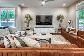 TV, books, offices