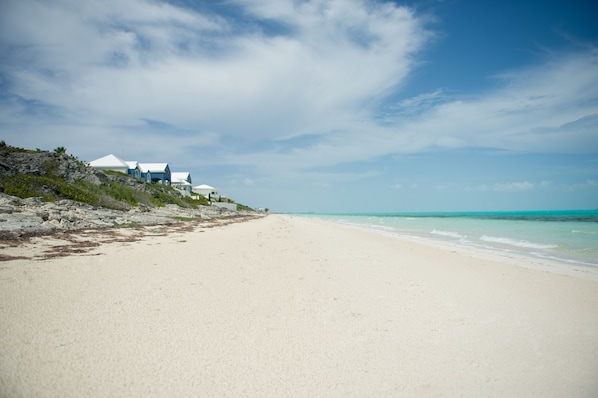 Liegestühle, Strandtücher