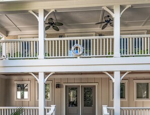 Exterior detail - Sea Questered | Spectacular home nestled in the heart of the Island (Bald Head Island)