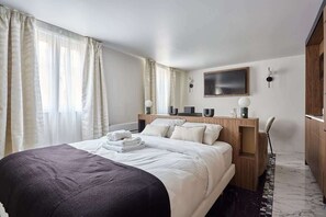 1 多间卧室、熨斗/熨衣板、免费 WiFi、床单