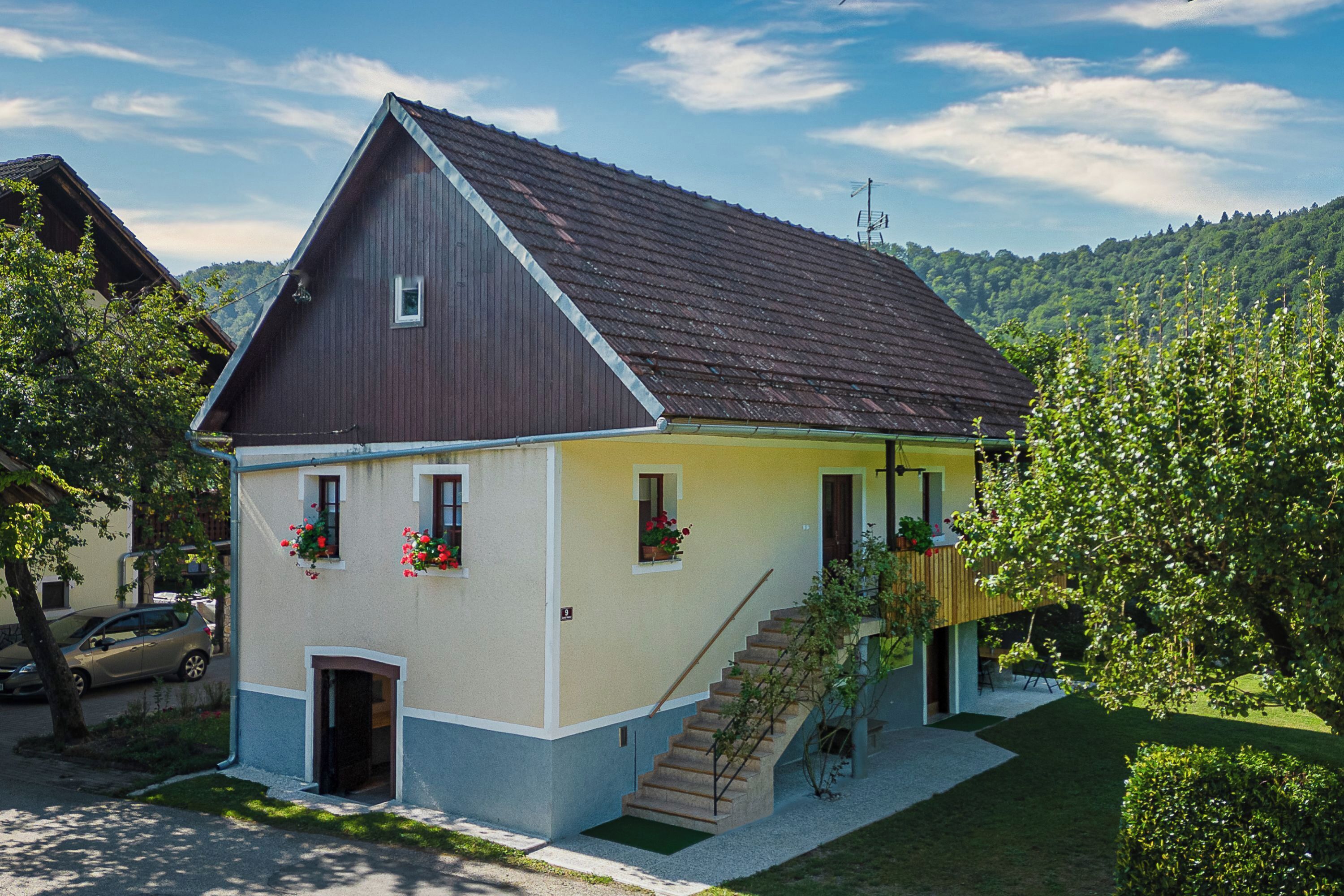 Family Apartment, Multiple Bedrooms (Vineyard Suite Kolpa Zupančič B) | View from room