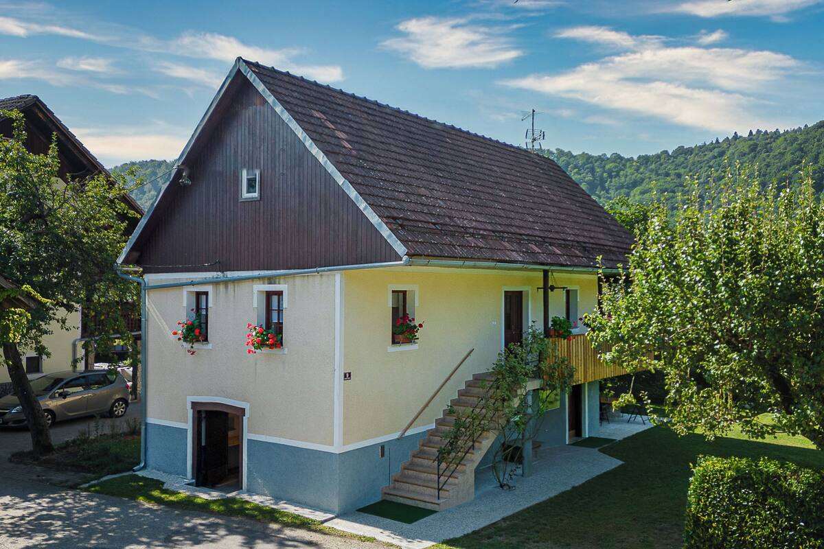 Family Apartment, Multiple Bedrooms (Vineyard Suite Kolpa Zupančič B) | View from room