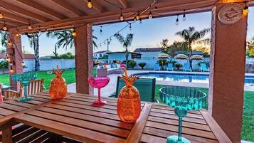 Udendørs spisemuligheder