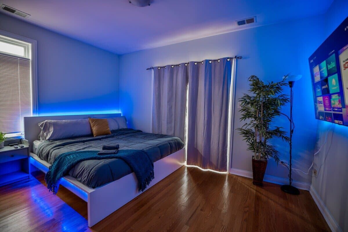 3 bedrooms, desk, iron/ironing board, WiFi