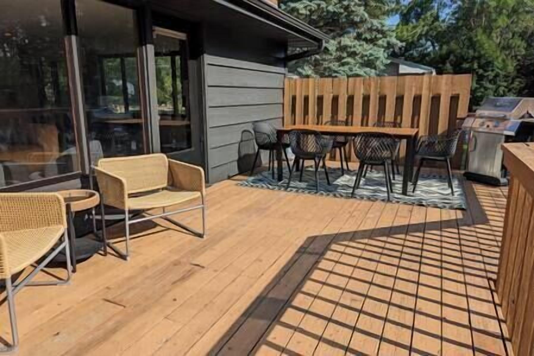 Udendørs spisemuligheder