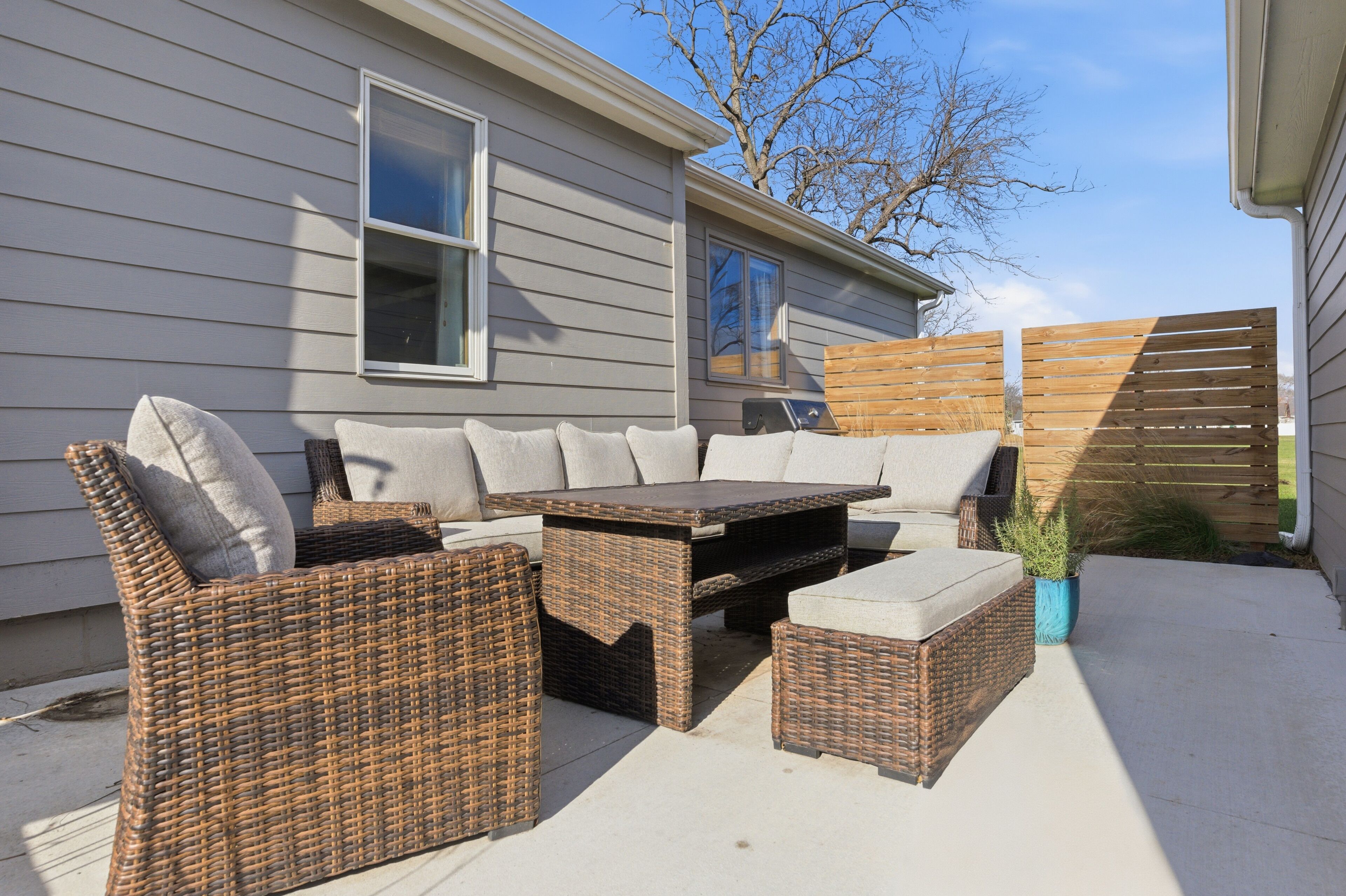 Udendørs spisemuligheder