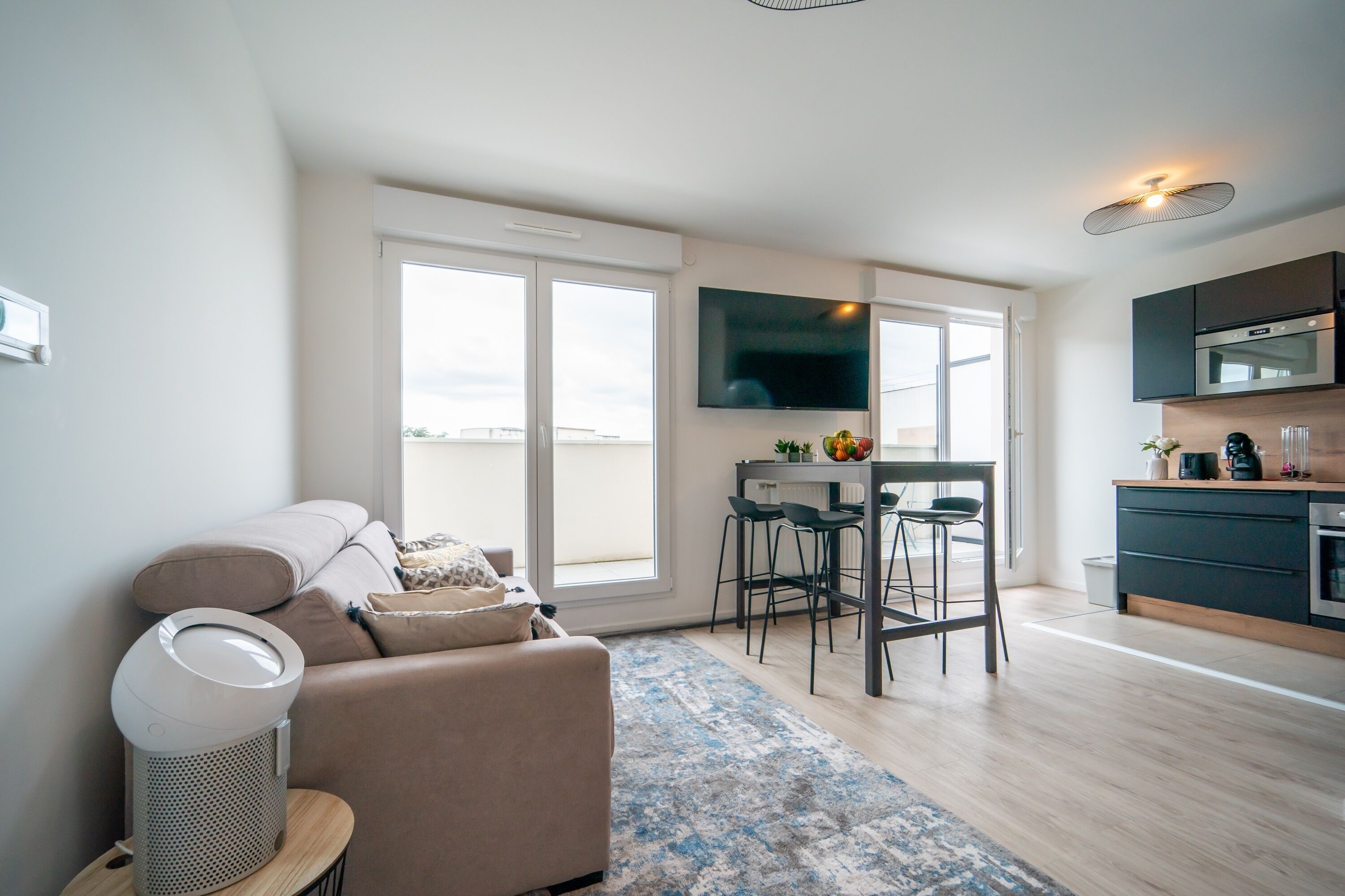 Televisie en een dvd-speler