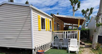 Mobil Home 8 Personnes Dans Camping Avec Piscine,animaux Acceptés