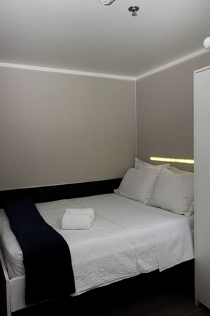 Chambre Double Exécutive, 1 lit double | 1 chambre, literie de qualité supérieure, fer et planche à repasser
