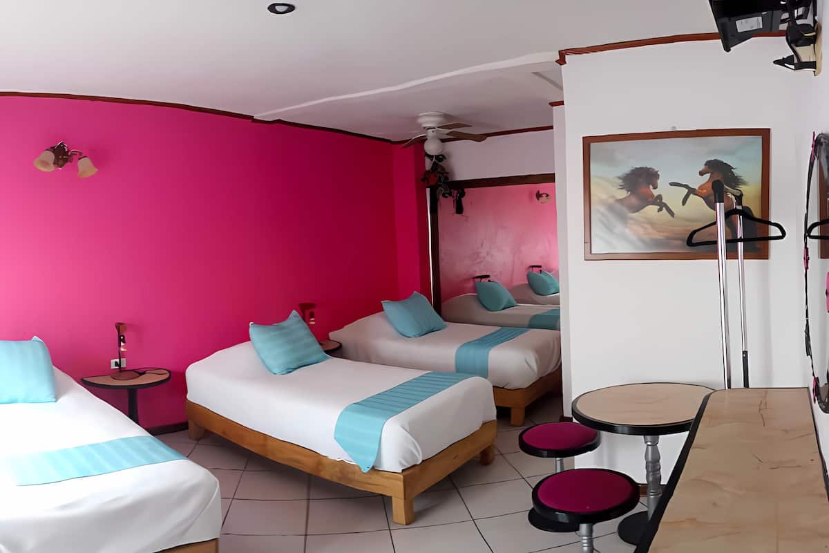 Junior Triple Room | Down comforters, iron/ironing board, free WiFi, bed sheets