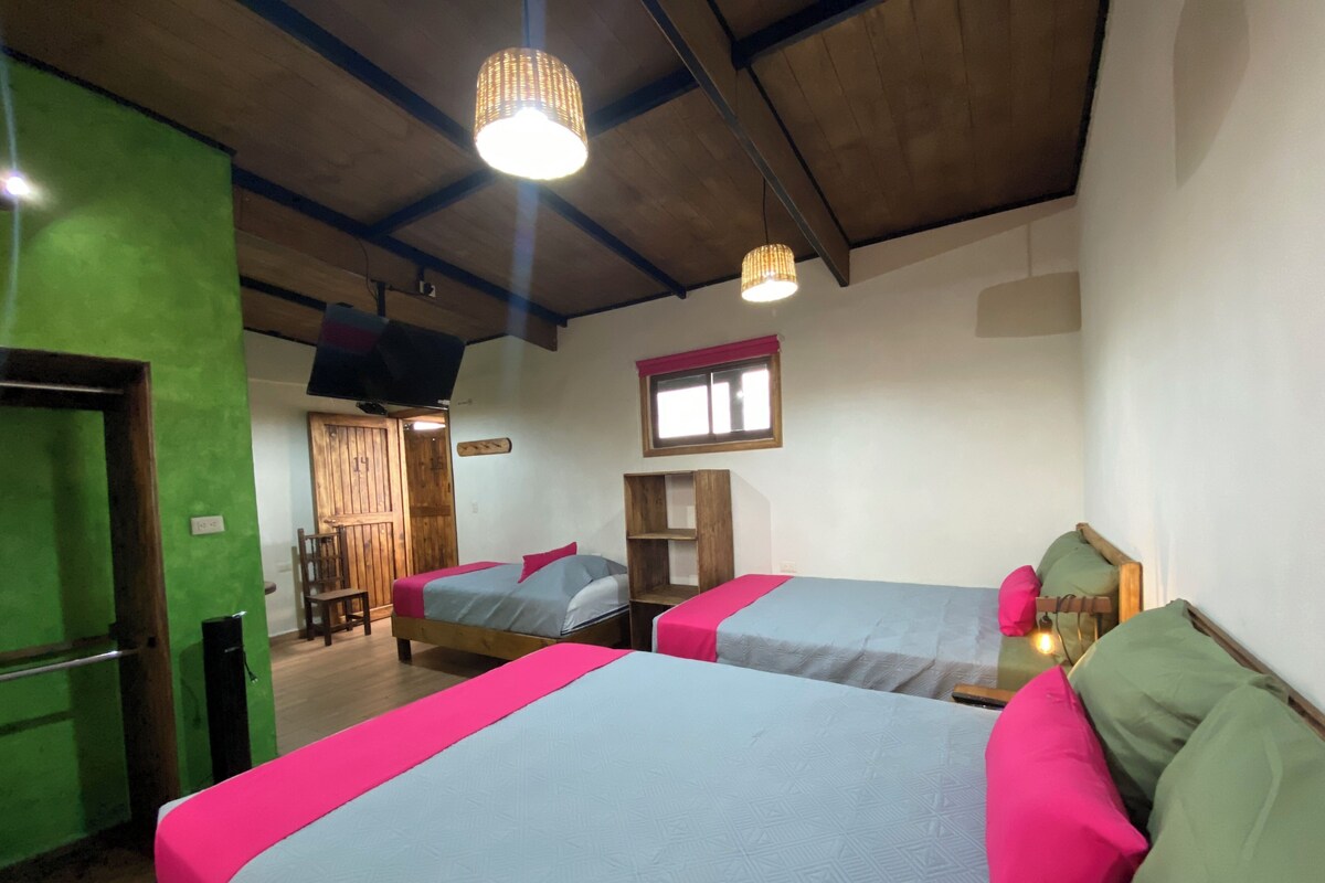 Family Triple Room | Down comforters, iron/ironing board (on request), WiFi (free)