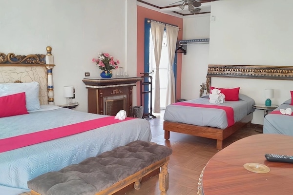 Family Room | Down comforters, iron/ironing board (on request), WiFi (free)