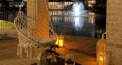 Waterfront King - Sleeps 10 , Media Room , Deck on Water , Fishing & Kayaking