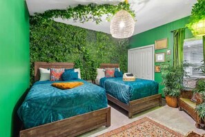 6 chambres, Wi-Fi, literie fournie