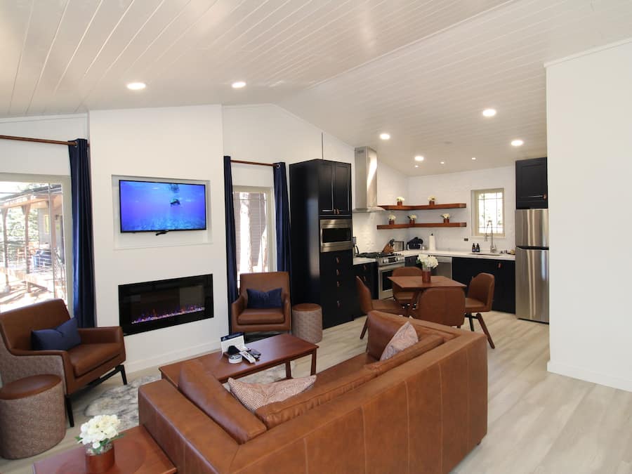 Premium bedding, down comforters, Select Comfort beds, desk