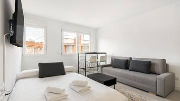 1 soveværelse, strygejern/strygebræt, gratis Wi-Fi, sengetøj