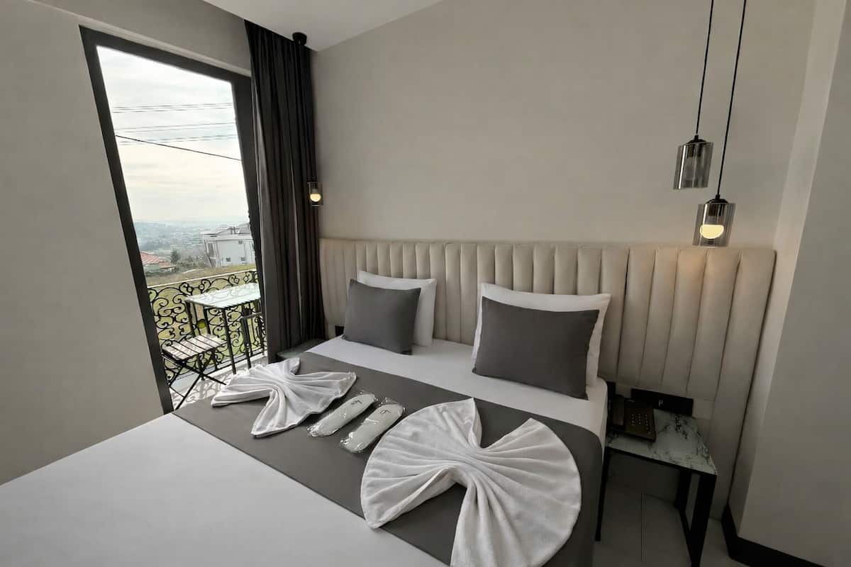 Quarto casal luxo, sacada | Sacada