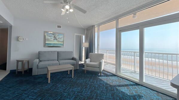 DVD player - Ocean Front Resort w/ Beachfront Pool & Beach Access - 1 Bedroom Unit (Ormond Beach)