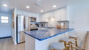 Coffee/tea maker - Surfside Serenity - Beachfront w/Pool & Ocean View (New Smyrna Beach)